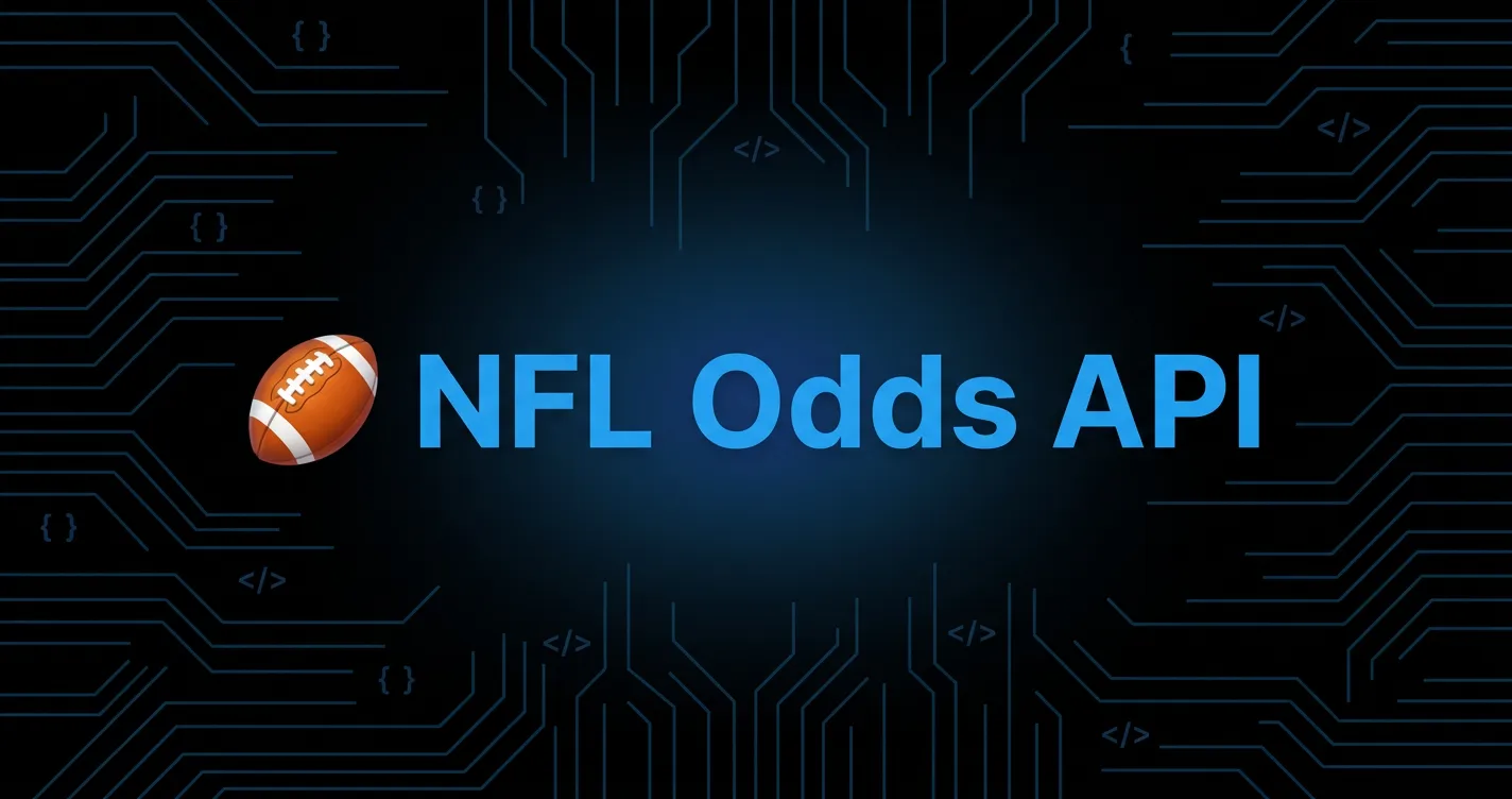Odds Api NFL Odds API 2026: Football Betting APIs | Spreads, Props & Live Odds